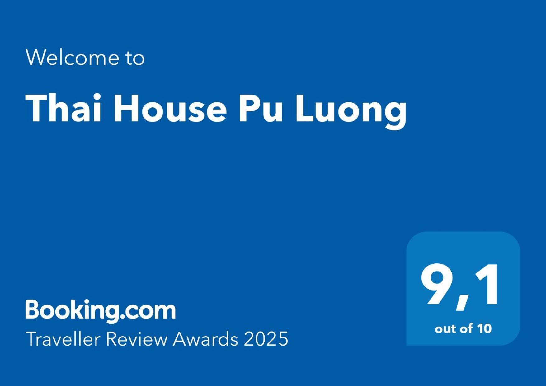Thai House Pu Luong - Century Old Stilt House With Terrace Views Huong Ba Thuoc 외부 사진